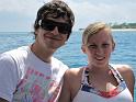Andy and Den on boat